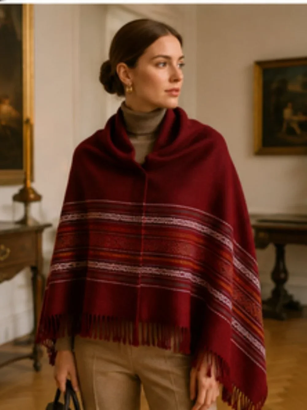 La Paloma De Tubac Ecuadorian Woven Shawl